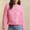 Chelsea Jacket (Pop Pink Boucle)