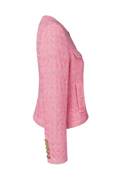 Chelsea Jacket (Pop Pink Boucle)