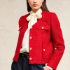 Chelsea Jacket (Red Boucle)