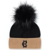 Chelsea Merino Bobble Hat (Black)