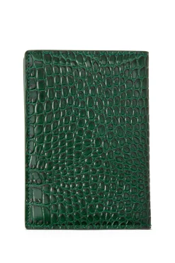 Chelsea Passport Holder (Emerald Croc)