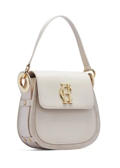 Chelsea Saddle Bag (Cream)