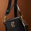Chelsea Saddle Bag (Soft Black)