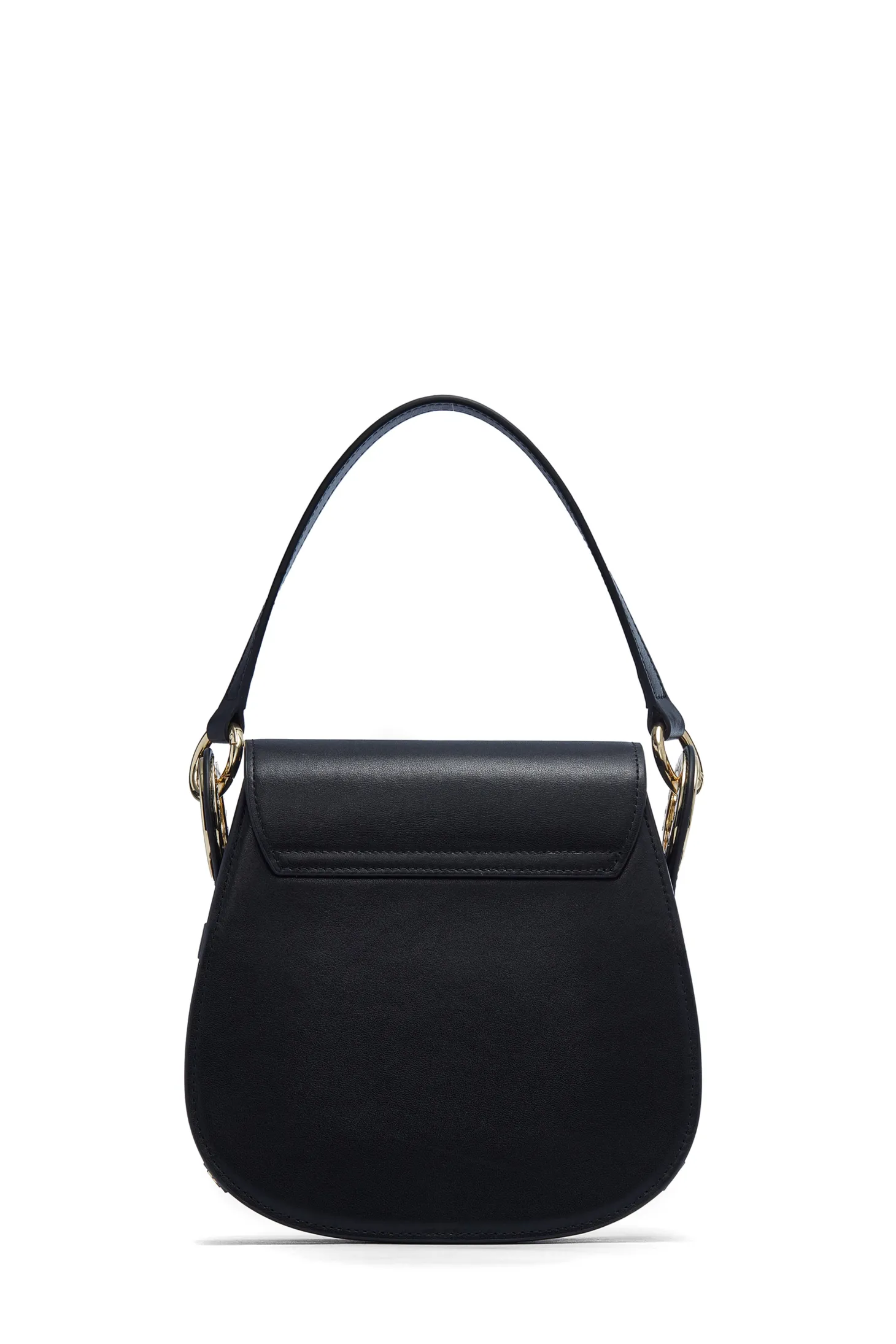Chelsea Saddle Bag (Soft Black)