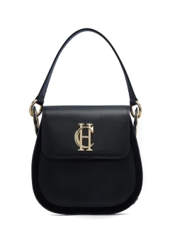 Chelsea Saddle Bag (Soft Black)
