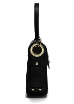 Chelsea Saddle Bag (Soft Black)