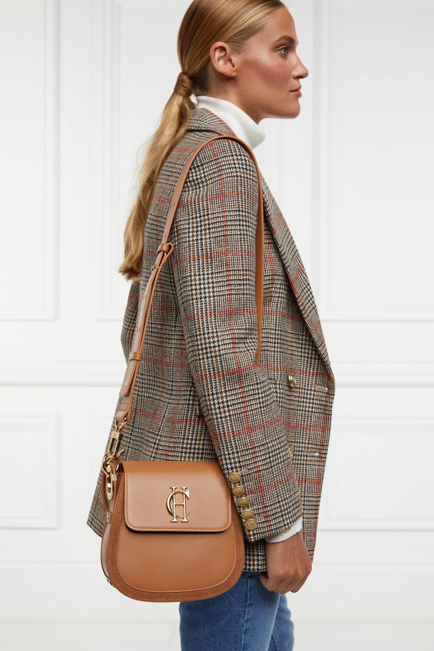 Chelsea Saddle Bag (Tan)
