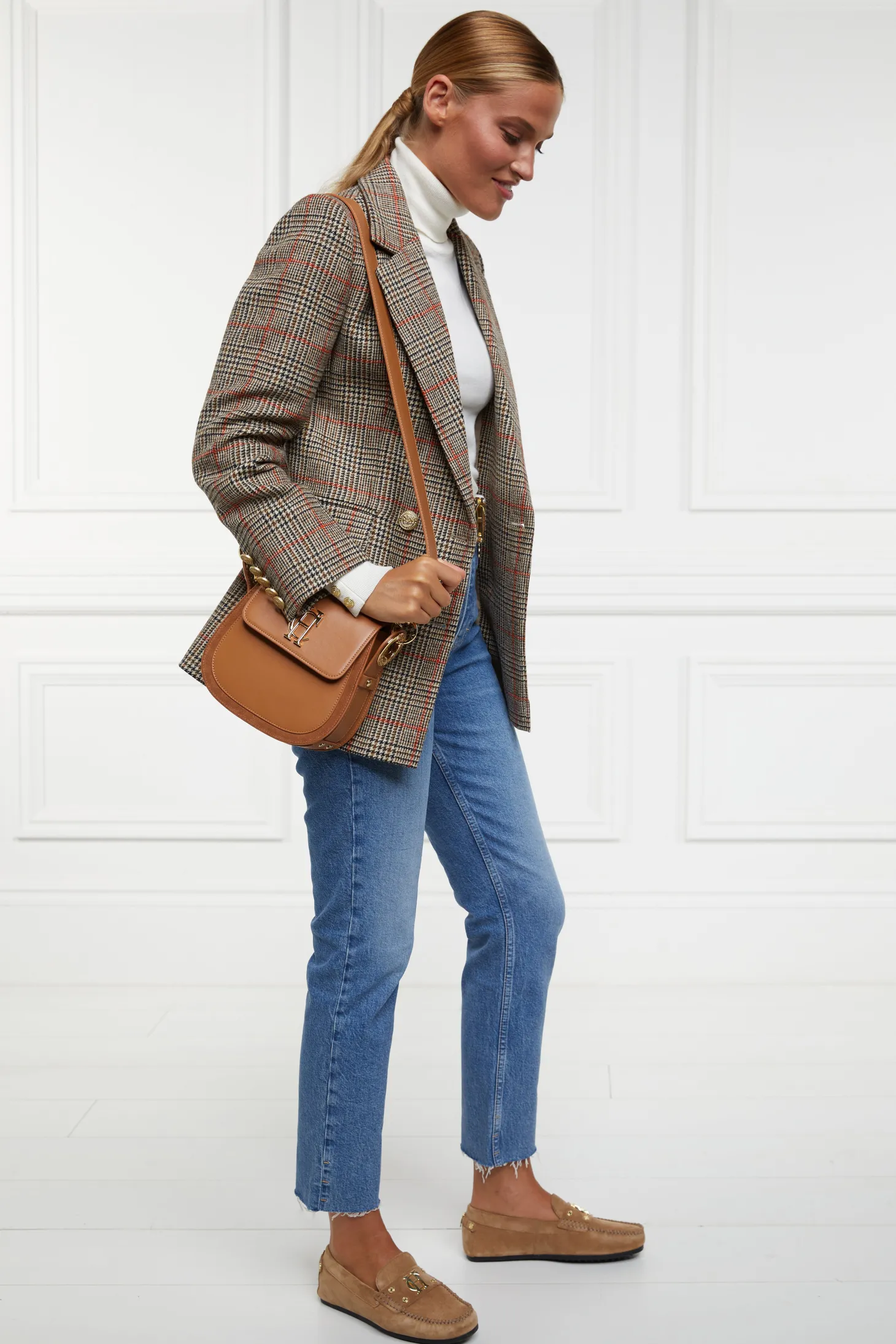 Chelsea Saddle Bag (Tan)