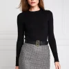Chelsea Skirt (Prince of Wales Black)