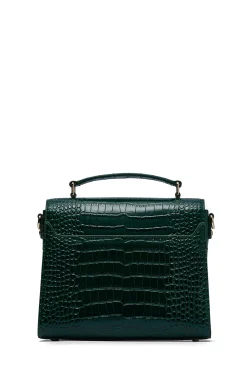 Cheltenham Bag (Emerald Croc)