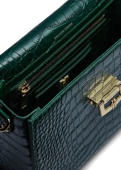 Cheltenham Bag (Emerald Croc)