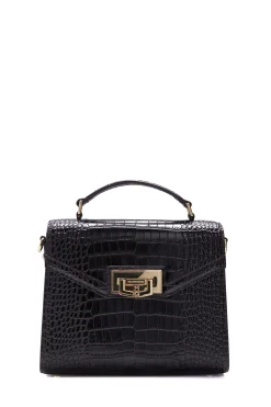 Cheltenham Bag (Rich Chocolate Croc)