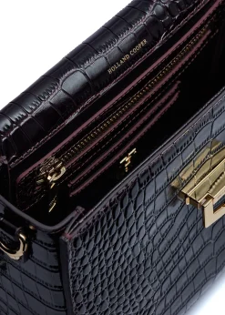 Cheltenham Bag (Rich Chocolate Croc)