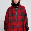Chiltern Cape (Red Tartan)