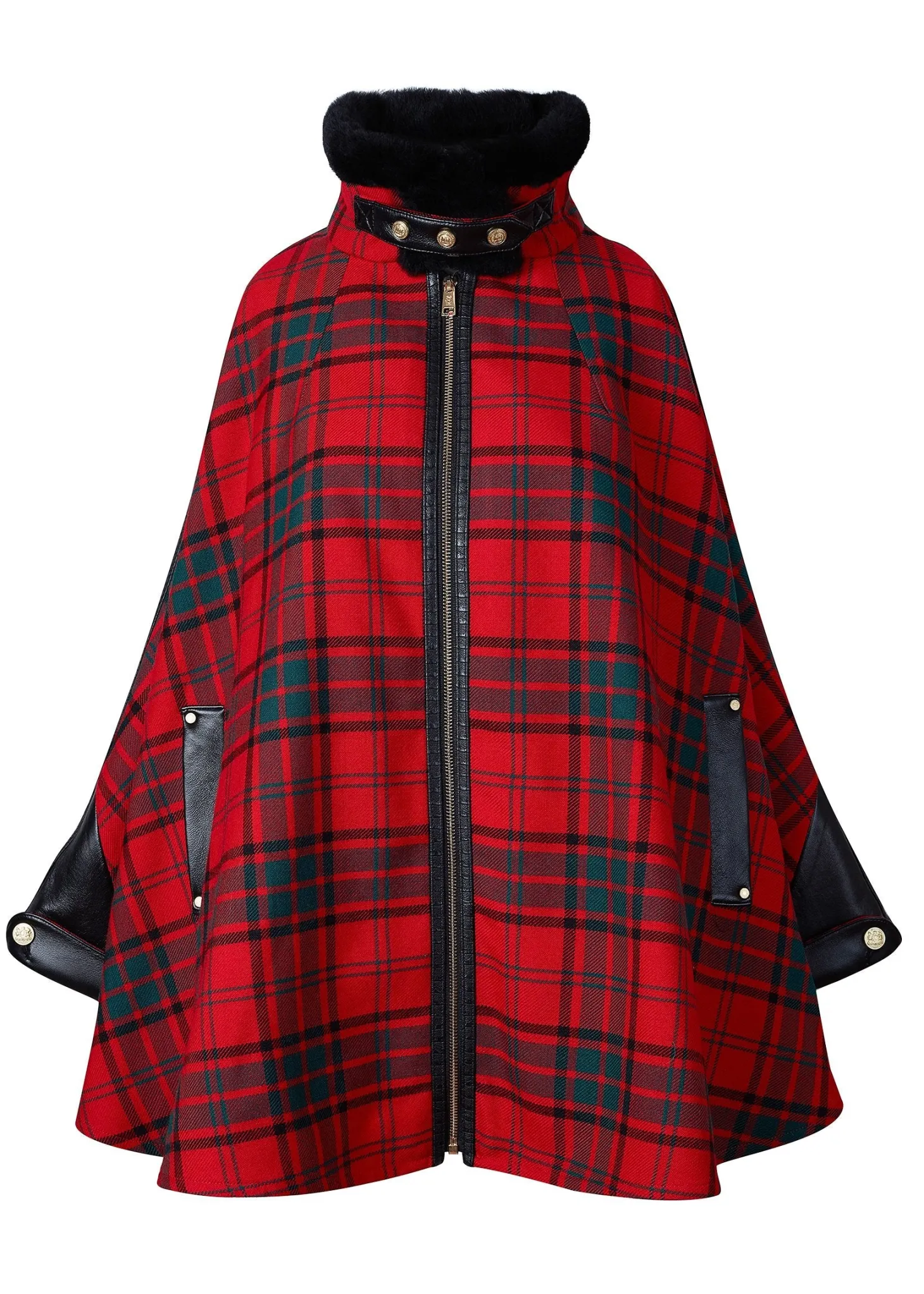 Chiltern Cape (Red Tartan)