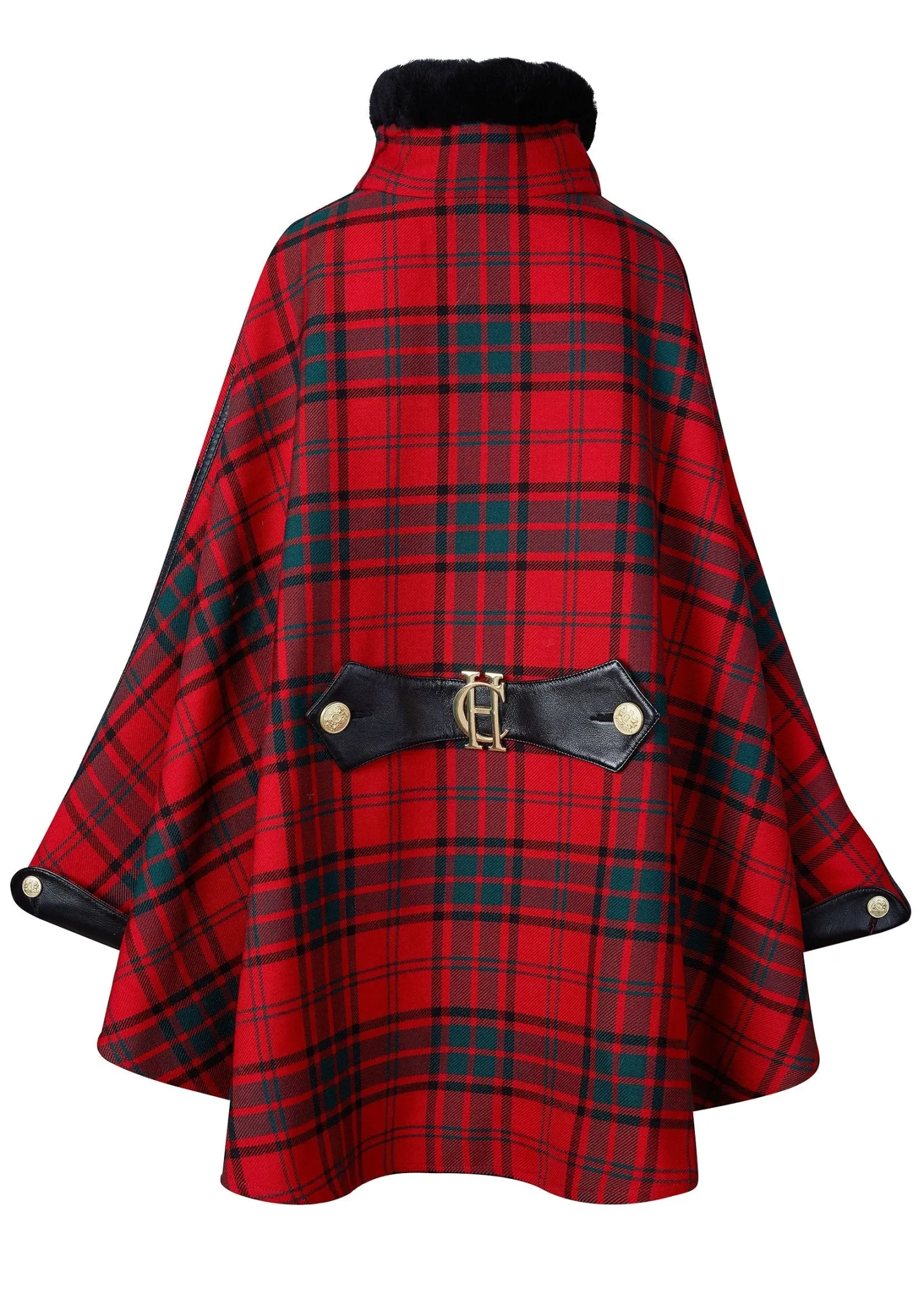 Chiltern Cape (Red Tartan)