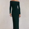 Christina Bandage Dress (Deep Emerald)