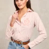 Classic Button Down Shirt (Pink Stripe)