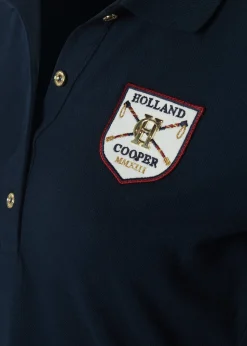 Classic Long Sleeve Polo Shirt (Ink Navy)