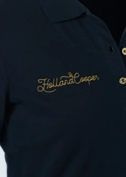Classic Long Sleeve Polo Shirt (Ink Navy)