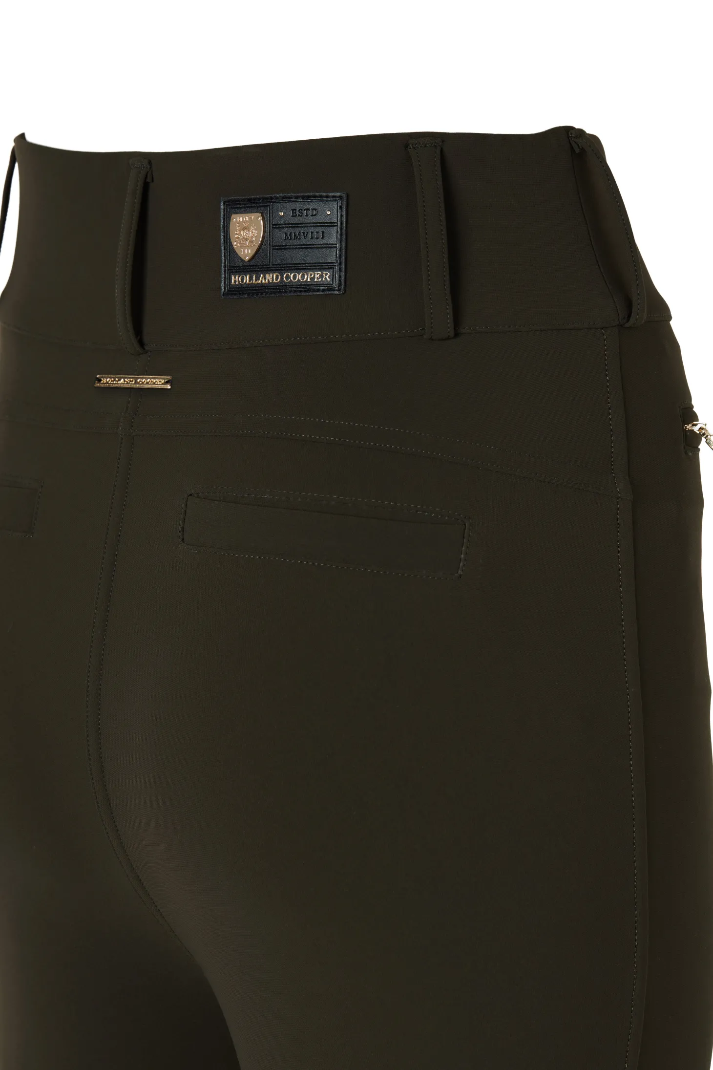 Contour Trouser (Dark Olive)