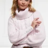 Corded Roll Neck Knit (Ice Pink)