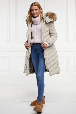 Corded Roll Neck Knit (Ice Pink)