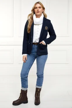 Corded Roll Neck Knit (Natural)