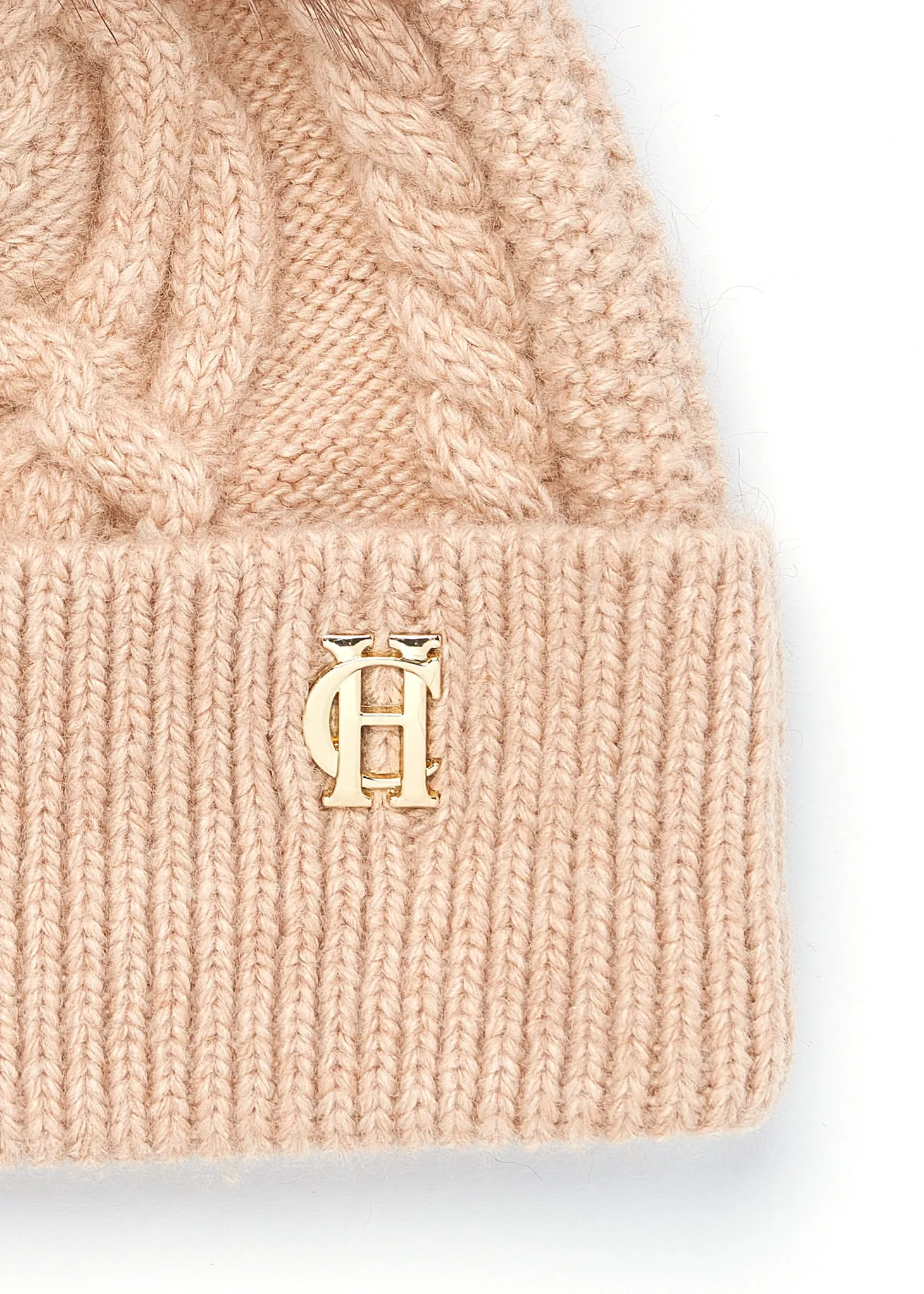 Cortina Bobble Hat (Camel Champagne)