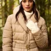 Cortina Fingerless Gloves (Oatmeal)
