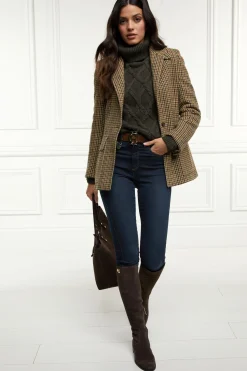 Cortina Roll Neck Knit (Fern Green)