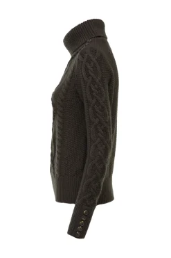 Cortina Roll Neck Knit (Fern Green)