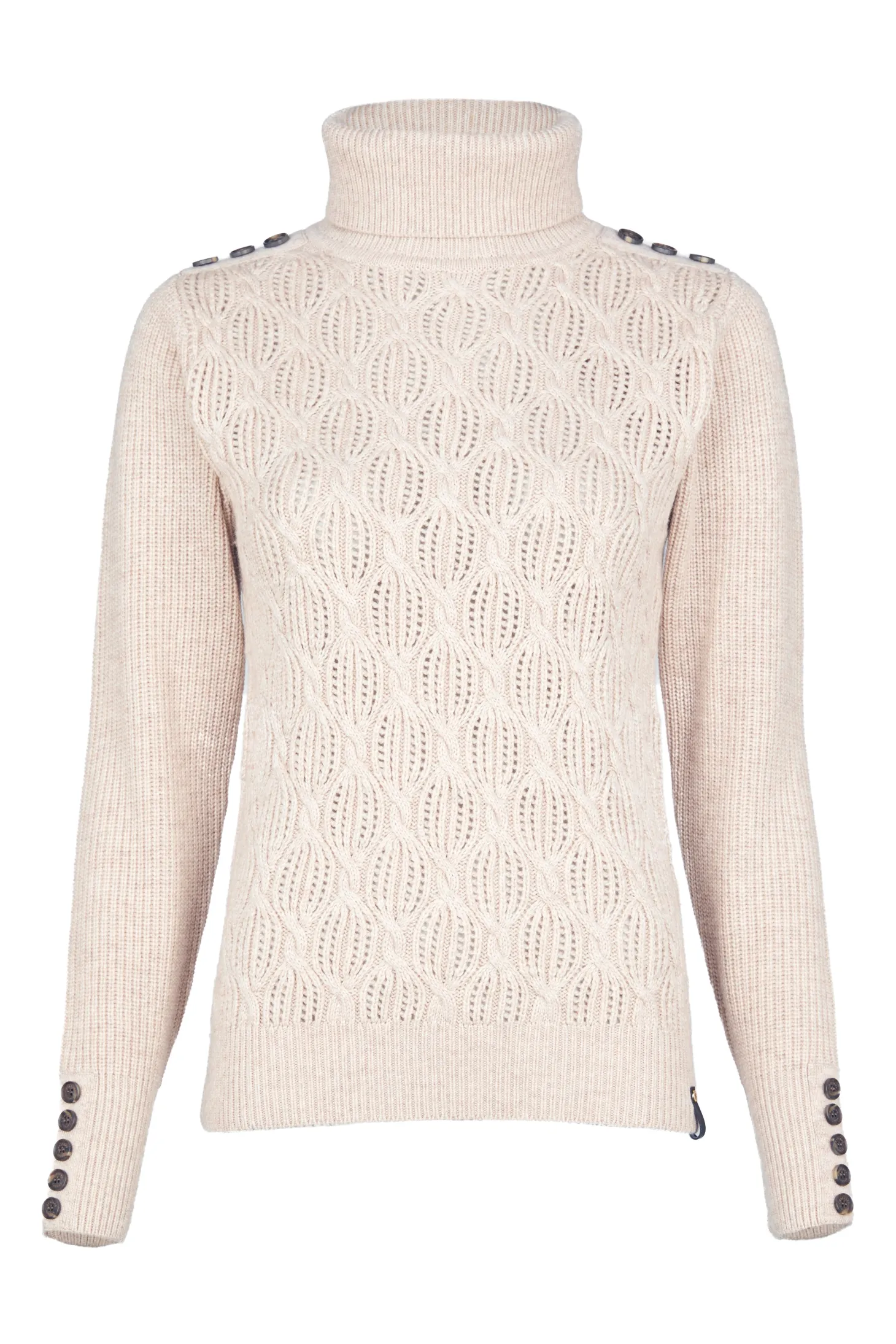 Cotswold Roll Neck Knit (Oatmeal)