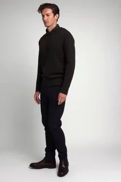Country Crew Neck Knit (Moss)