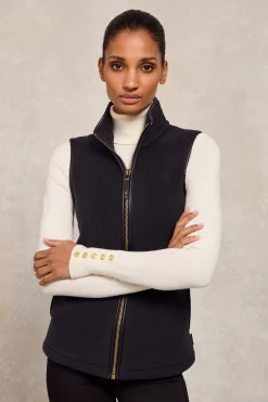Country Fleece Gilet (Black)