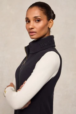 Country Fleece Gilet (Black)