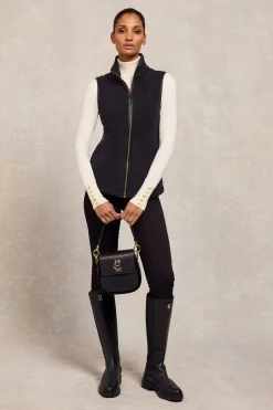 Country Fleece Gilet (Black)