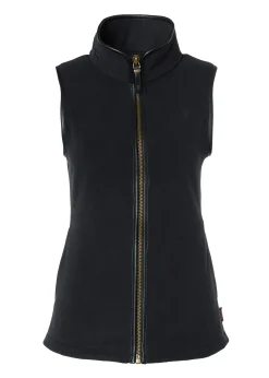 Country Fleece Gilet (Black)