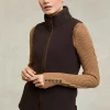 Country Fleece Gilet (Chocolate)