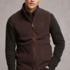 Country Fleece Gilet (Chocolate)
