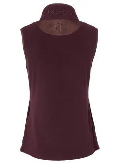 Country Fleece Gilet (Mulberry)