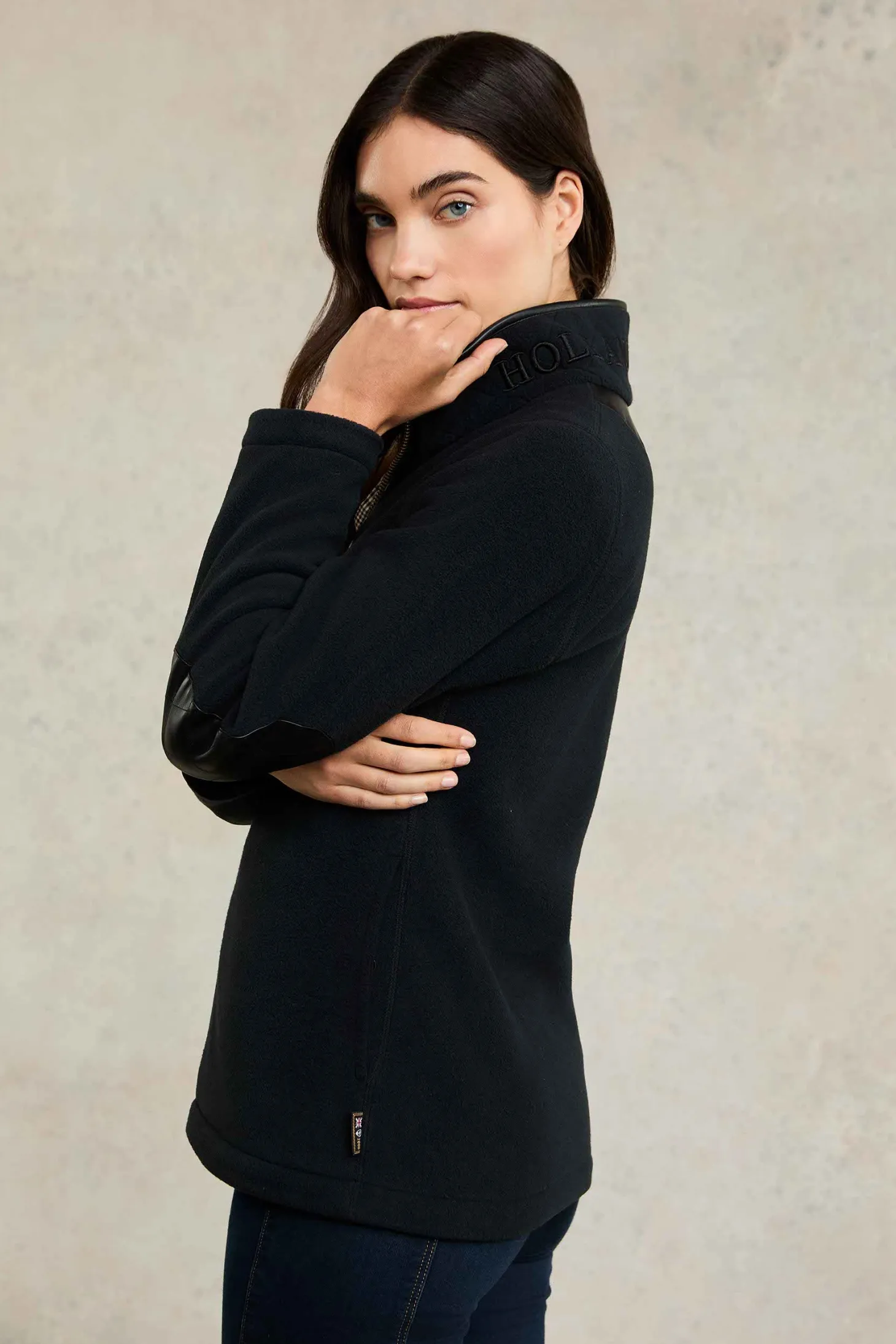 Country Fleece Jacket (Black)