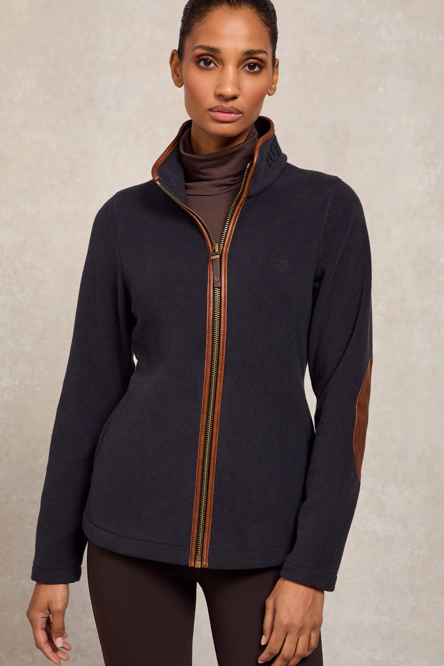 Country Fleece Jacket (Ink Navy)
