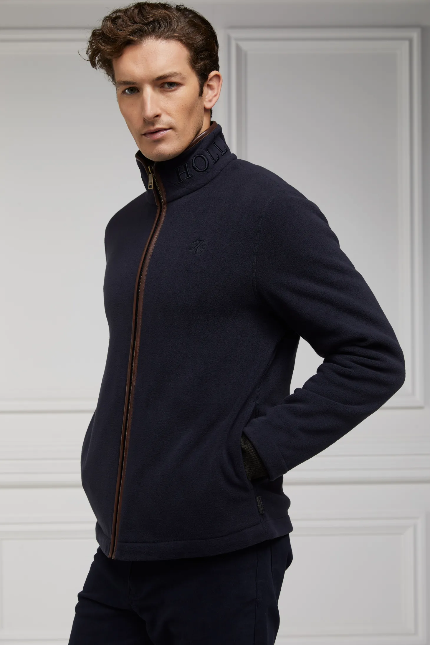 Country Fleece Jacket (Ink Navy)