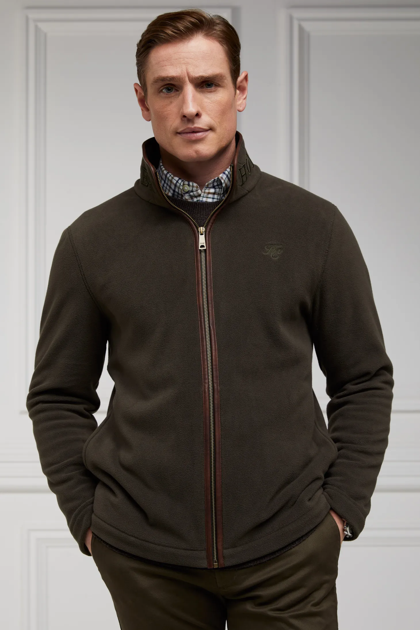 Country Fleece Jacket (Khaki)