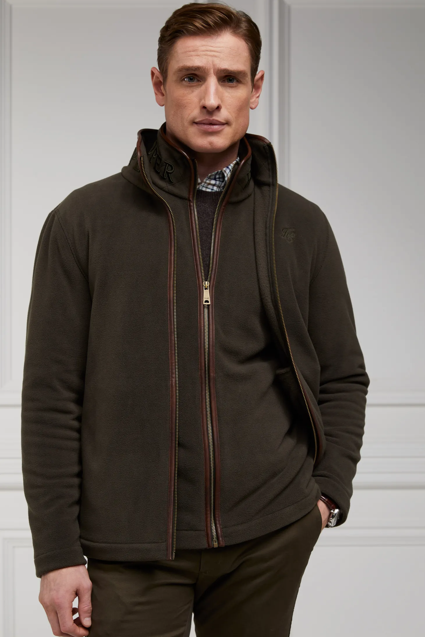Country Fleece Jacket (Khaki)