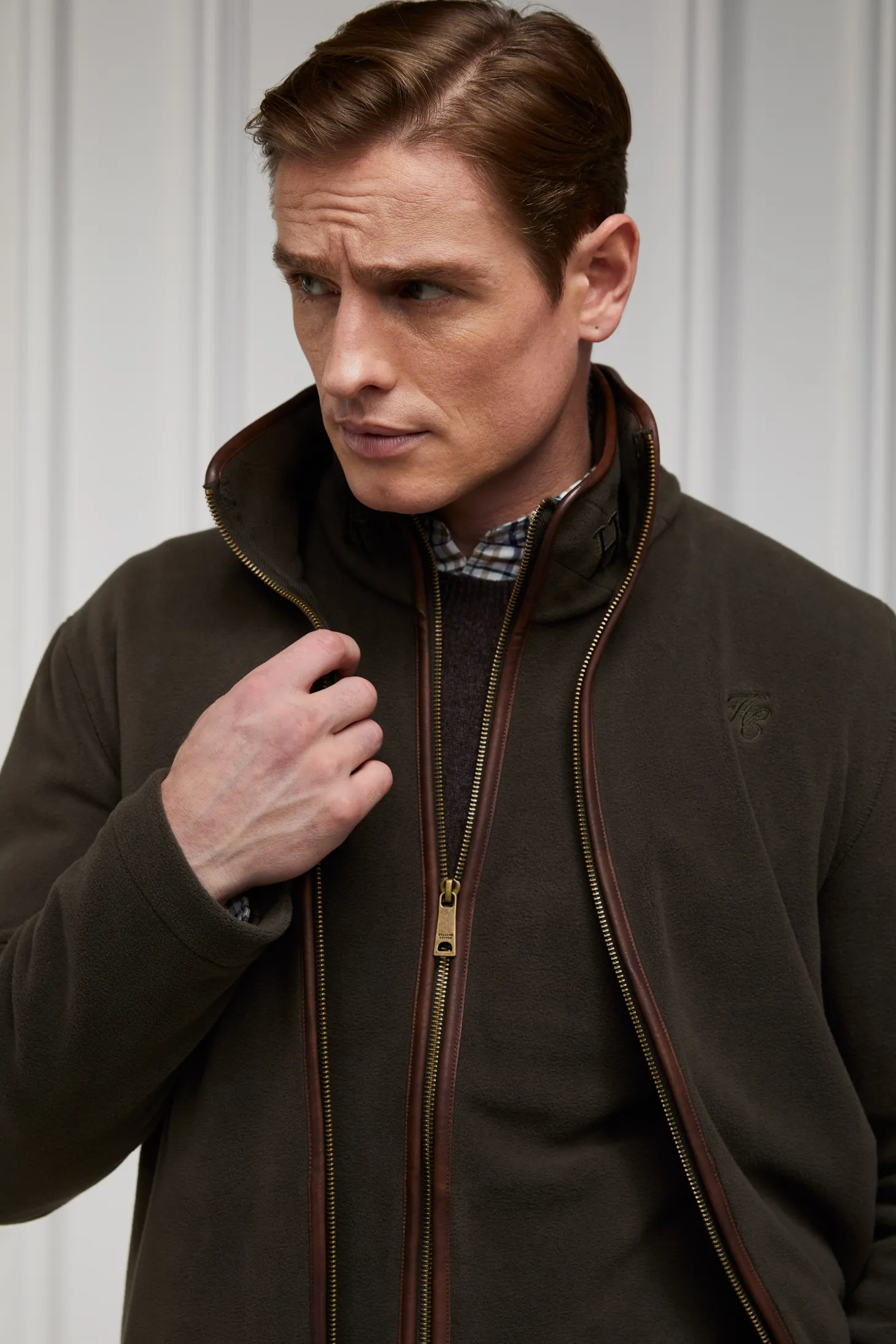 Country Fleece Jacket (Khaki)