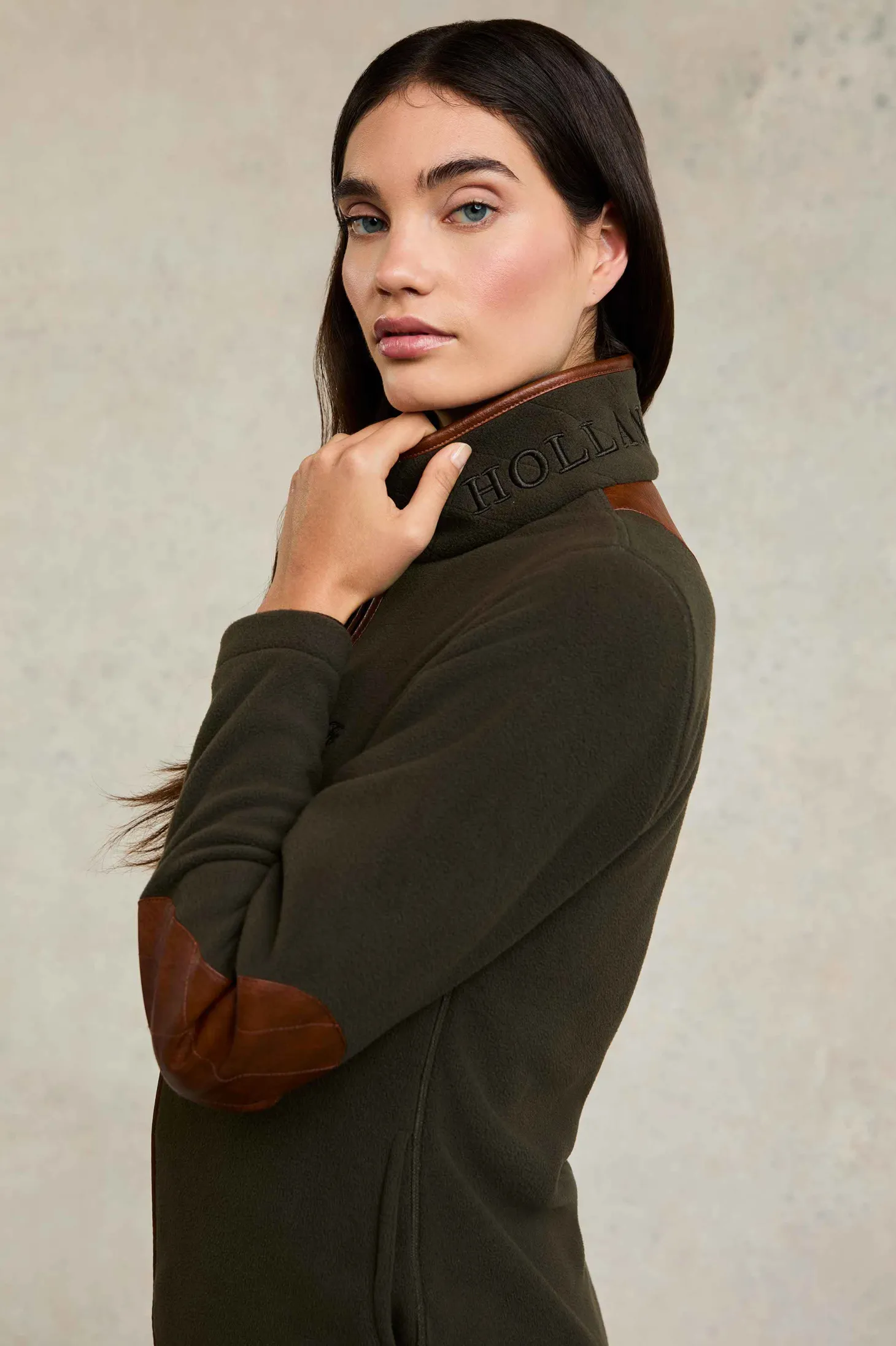 Country Fleece Jacket (Khaki)