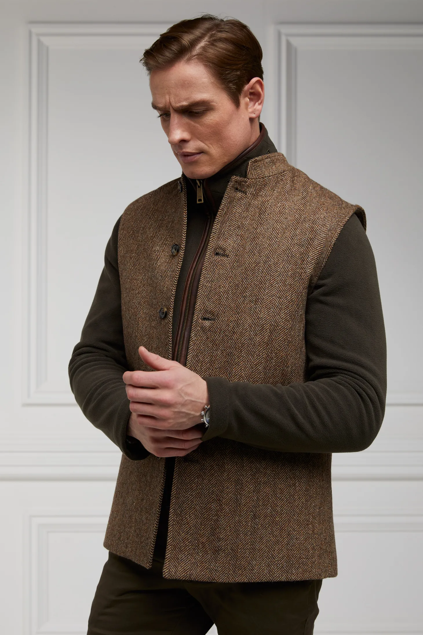 Country Fleece Jacket (Khaki)