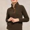 Country Fleece Quarter Zip (Khaki)